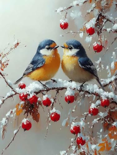 Diamond Painting Adulte Grand Format 100x135 de Peinture Diamant Oiseau