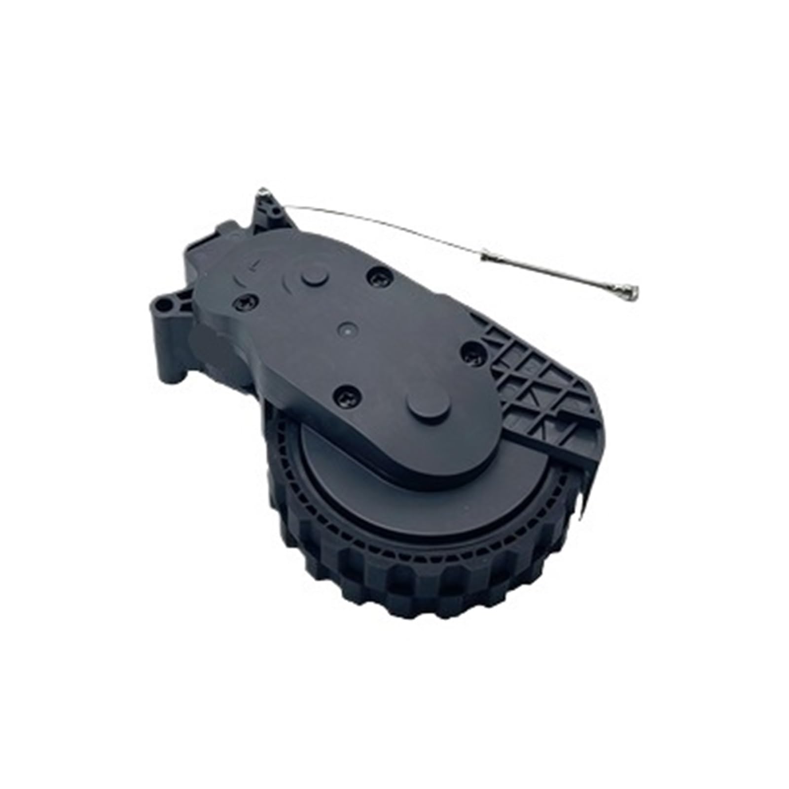 PBSKAWUQALF Robot Vacuum Wheels Compatible With Roborock Qrevo Curv 2 Flow Robot Vacuum Cleaner Wheel Accessories(L)