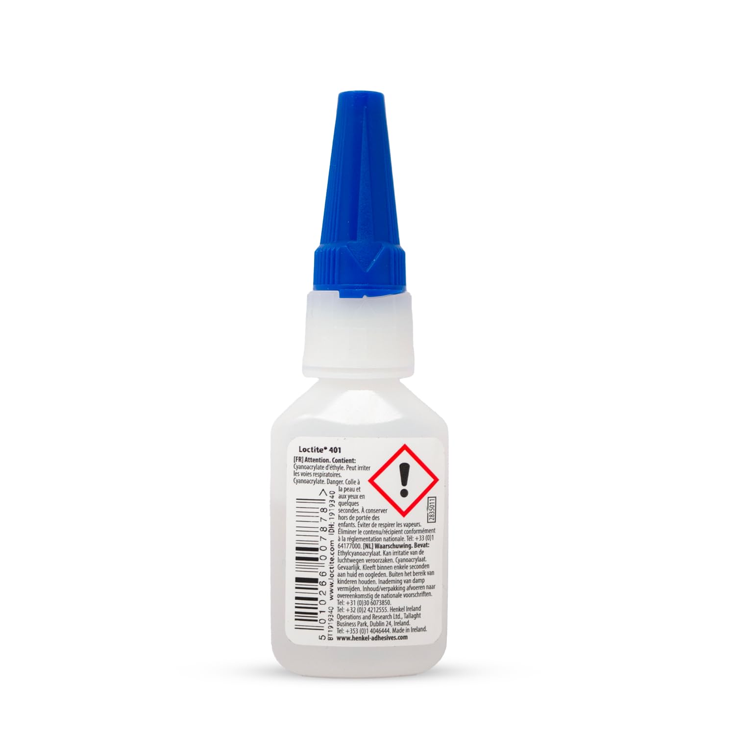 LOCTITE® 401 20 g Flacon – Colle Cyanoacrylate Multi-Usage – Adhésif Instantané Super Glue LOCTITE® pour Matériaux Divers (Lot de 5)
