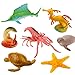 ValeforToy Ocean Sea Animals, 78 Piece Mini Sea Life Creatures Toys Set, Plastic Underwater Sea Animals Learning Toys for Boys Girls Kids Toddlers Party Bag Stuffers, Gift, Prize, Piñata, Sensory Toy