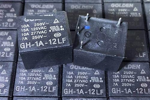 Relé 4 pines GH-1A-24L de alta conductividad con conmutación precisa de potencia