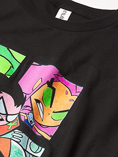 WARNER BROS Teen Go Titans Boxed Boy's Premium Solid Crew Tee2