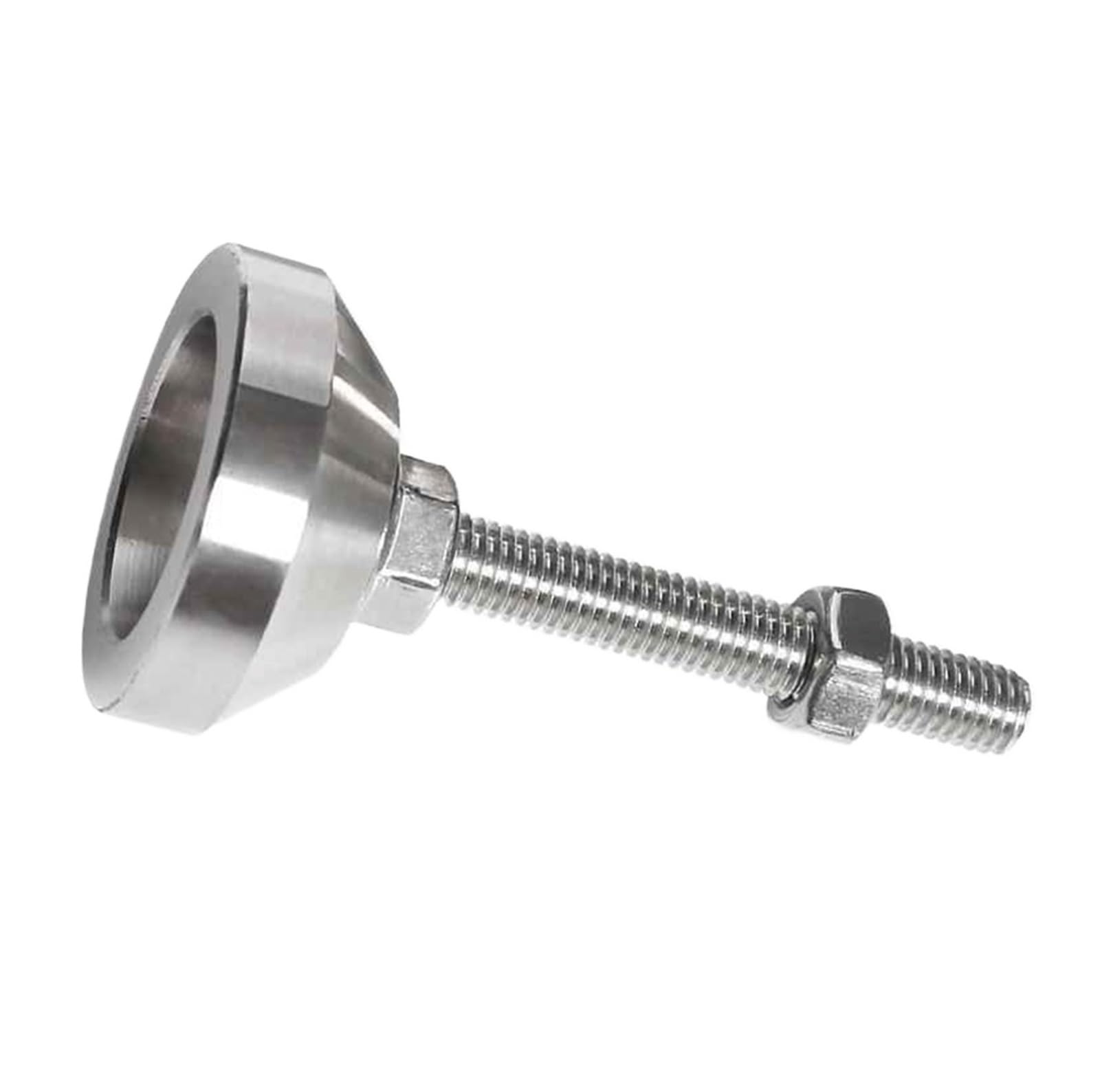 4 regulowane nóżki do mebli M6 M8 M10 M12 | Obrabiarka ze stałą śrubą ze stali nierdzewnej 304 z zakresem regulacji 13–63 mm(D40xm8x50,4 PCS)