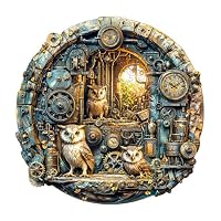 Puzzle Bois Kaayee – Dragon Mécanique 3D à L’Œil Nu, Formes Uniques, Déco Murale, Cadeau Anniversaire Adulte Et Enfant – Pièces Originales, Impression UV, Taille Multiple