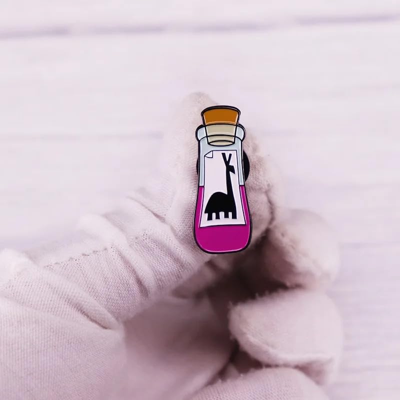 Extract of Llama Enamel Pin Poison Emperor New Groove2