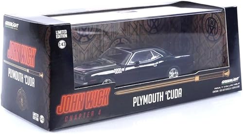 Miniatura 4 de Greenlight Coleccionable - PLY Cuda - 1971-1/43