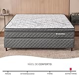 Cama Box Colchão Casal Espuma D45 Extra Firme Antialérgico Certificado 138x188x58cm - BF Colchões glide