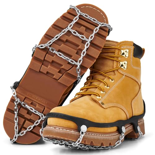 Yaktrax Traction Chains for Walking on Ice and Snow (1 Pair)