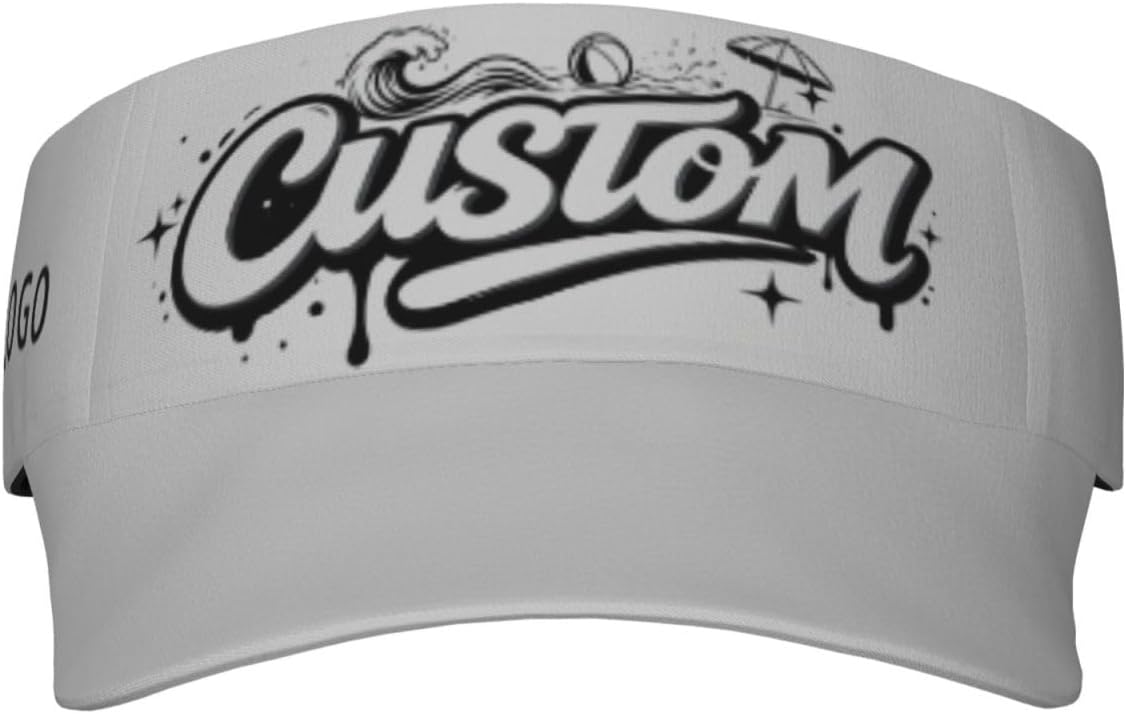 Custom Visor Hat Custom Hat Customize Hats for Business Company Logo