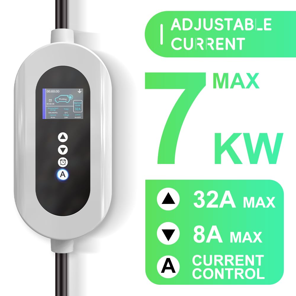 Amazon.co.jp: EV充電ケーブル 3.5KW 電気自動車用 SAE J1772規格 100V