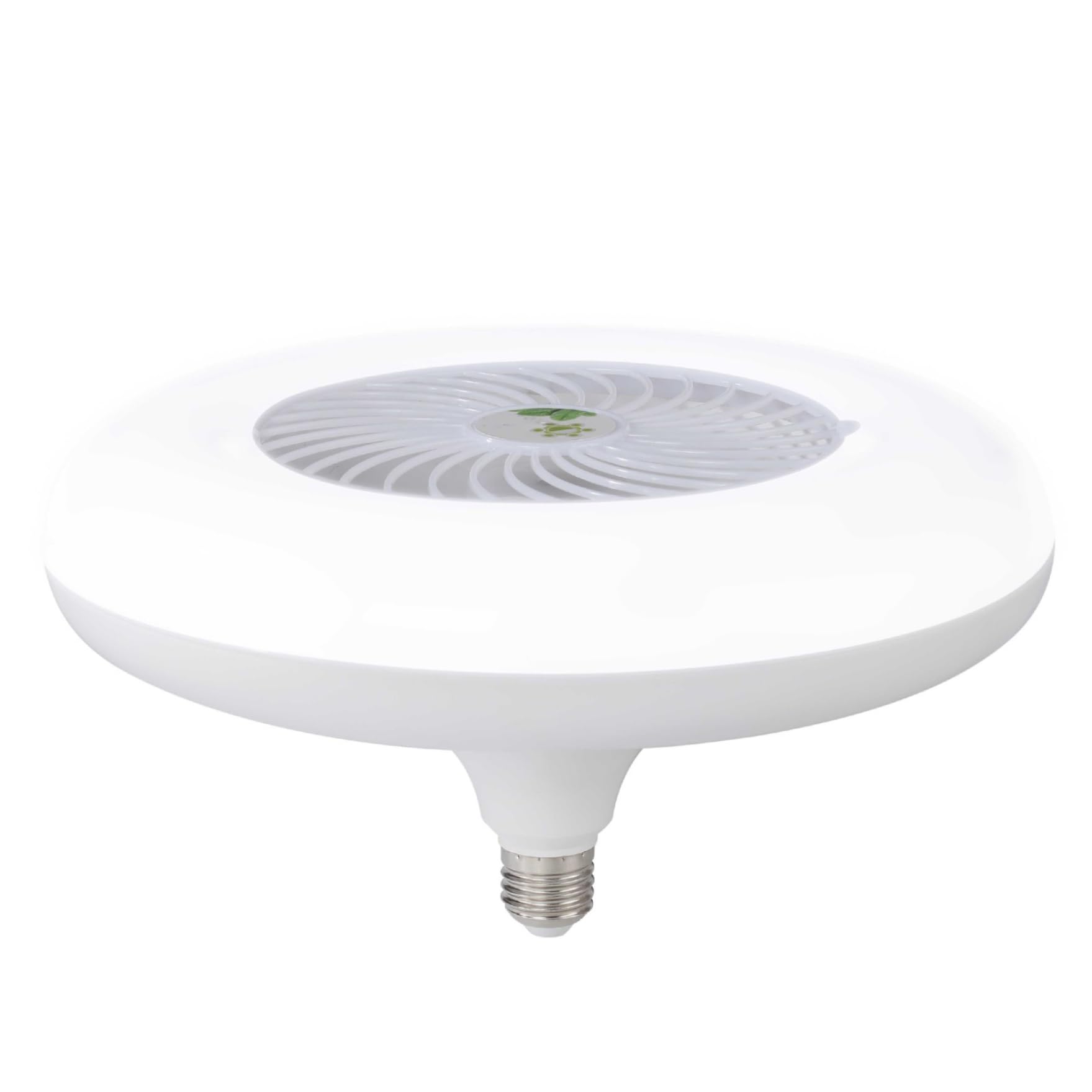 Ventilador de techo con luces LED regulables casquillo E27 blanco 8