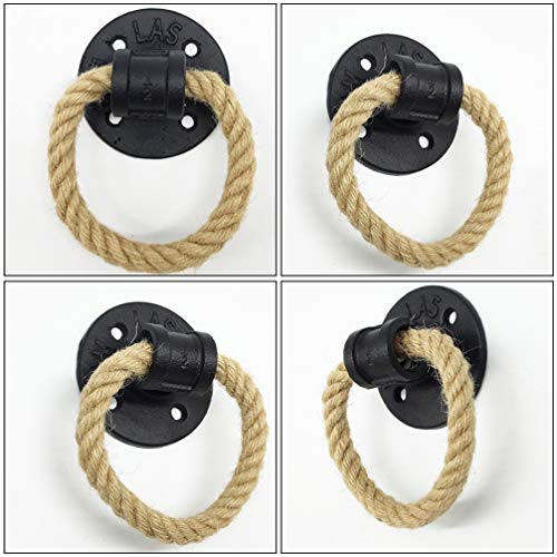 WINOMO 2 pezzi retrò armadio anello tira porta in