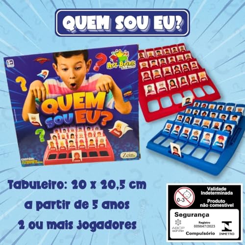 Jogo Quem Sou Eu Cara A Criança Infantil Brinquedo Jogos De Mesa e Tabuleiro Para Menino e Menina 5