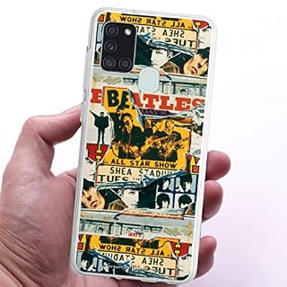 DeinDesign Coque en Silicone Compatible avec Samsung Galaxy A21s Etui Silicone Coque Souple The Beatles Rock ‘n’ Roll Musique - Les Beatles, Paul McCartney, John Lennon, RIngo Starr, George Harrison DeinDesign Coque en Silicone Compatible avec Samsung Galaxy A21s Etui Silicone Coque Souple The Beatles Rock 'n' Roll Musique – Image 3