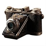 Statue Skulpturen for Zuhause, Büro, Dekoration, Skulptur, Heimdekoration for Statue, Ornament, Büro, Kunstskulptur, Sammlerstücke, Vintage-Kamera, europäischer Stil, Handarbeit, Dekoration, Imitation