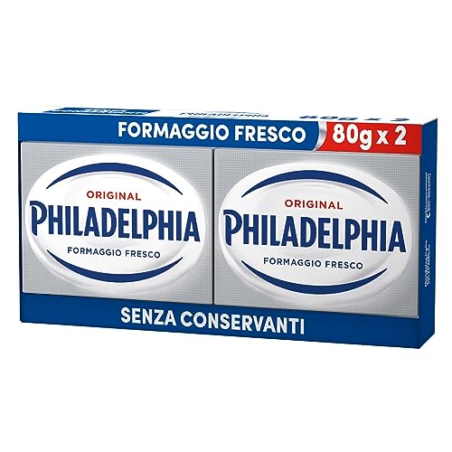 Philadelphia Original, Formaggio Fresco e Cremoso, Panetto 2x80 g