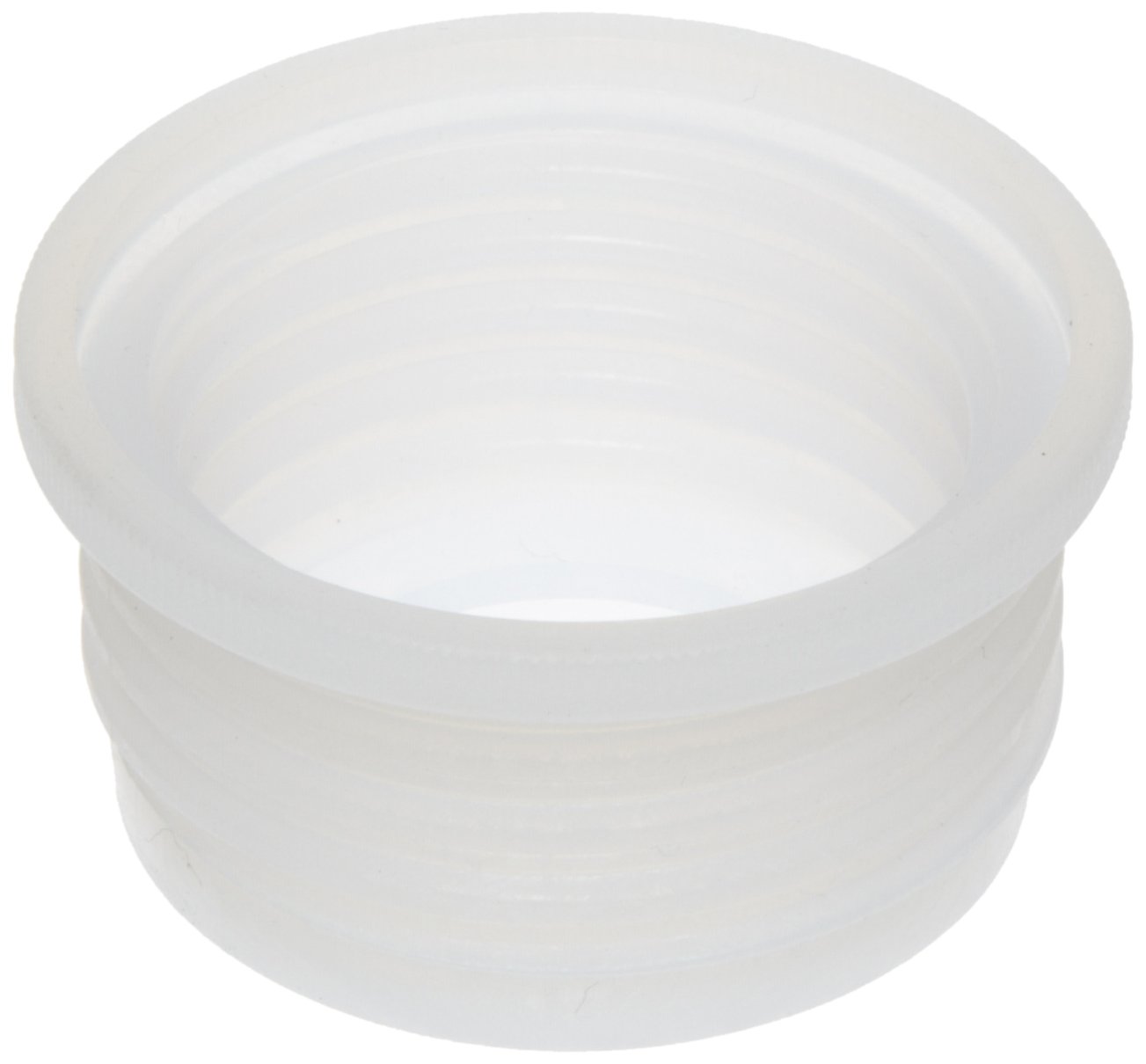 BrandTech 704399 Ethylene tetrafluoroethylene (ETFE) Bottle Thread Adapters for Dispensette Bottletop Dispensers, 45/38mm