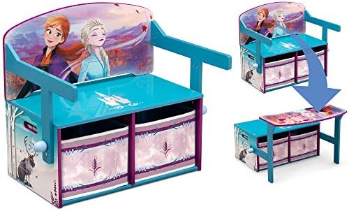 Delta Children Kids Convertible Activity Bench - Greenguard Gold Certified, Frozen II
