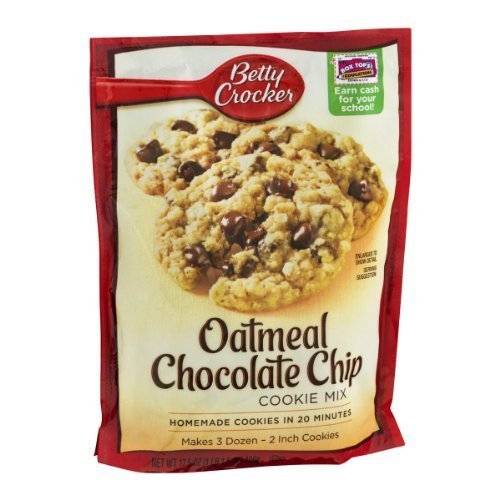 Betty Crocker Cookie Mix, Oatmeal Chocolate Chip, 17.5oz