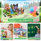 Magneverse Telie Montessori 210 klocków magnetycznych, prezent dla dzieci