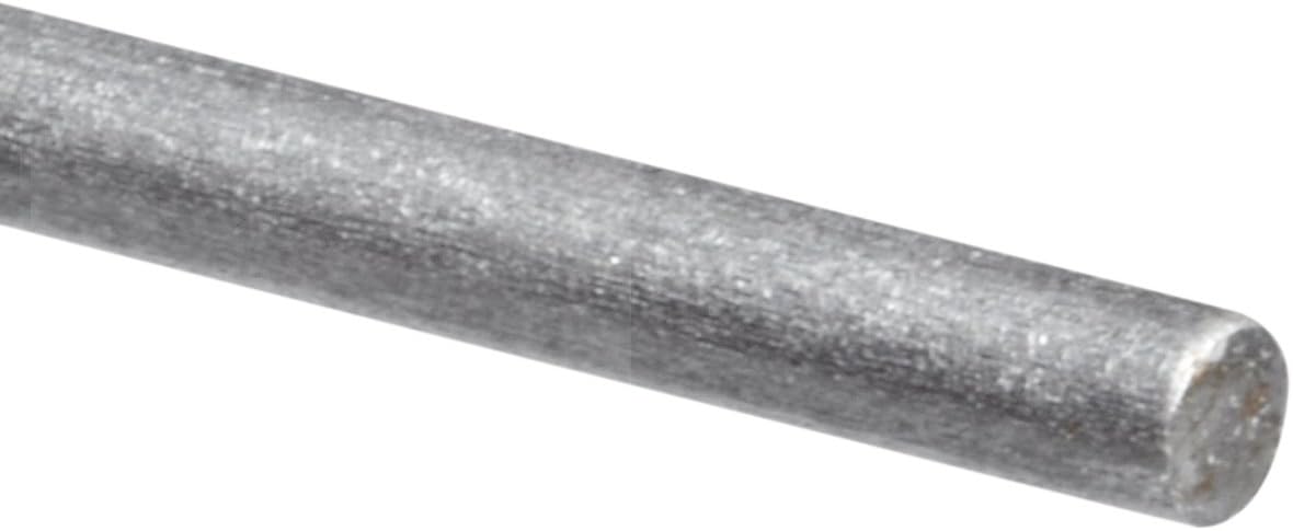 Steel Wire, Spring Temper, Meets ASTM A228 Specifications, 0.062" Diameter, 36" Length, Pack Of 10