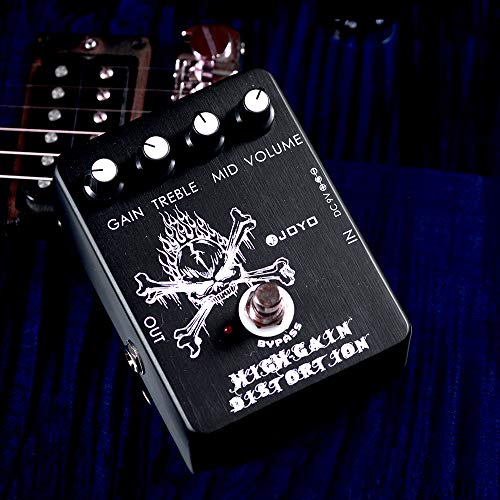 Joyo High Gain Distortion Pedal From Ac/Dc Crunch To Heavy Metal With Full Range Eq For Electric Guitar Effect - Bypass (Jf-04) #TOP3