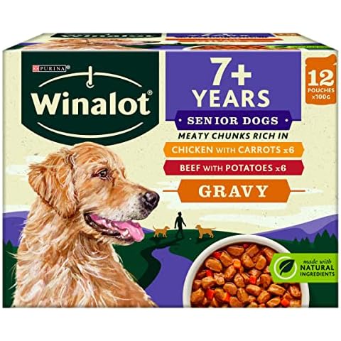 Winalot Senior Mixed Gravy Dog Food Pouches Cover