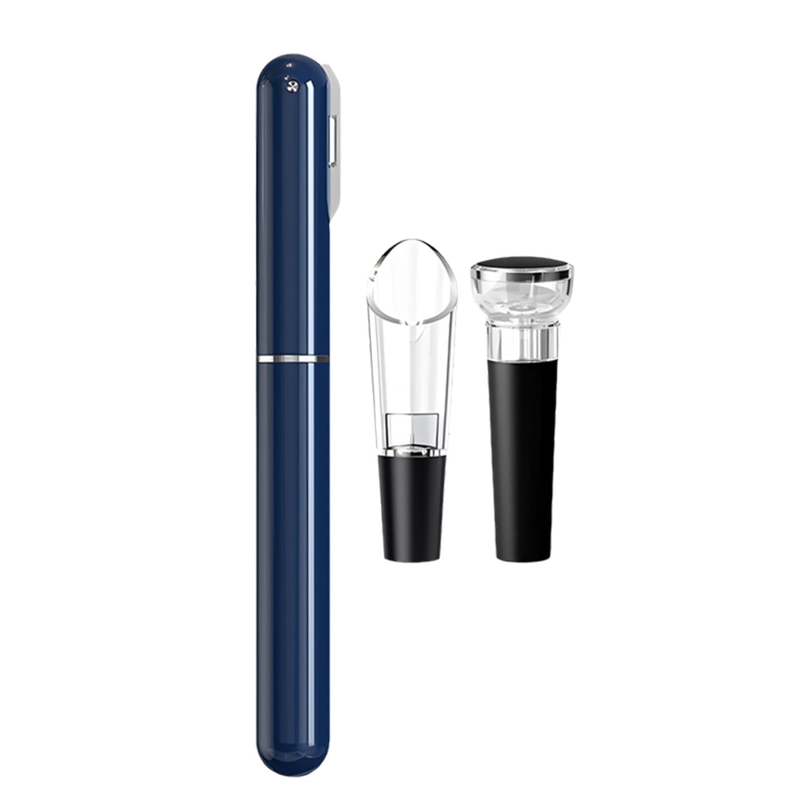carotoe Wine Accessories Set Featuring Pressurized Corkscrew and Preserver Ergonomic Grip for Smooth Cork Portable Wine Opener