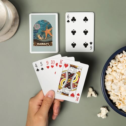 Lantern Press Hawaii, 52 cartas tamaño póker miniatura 2