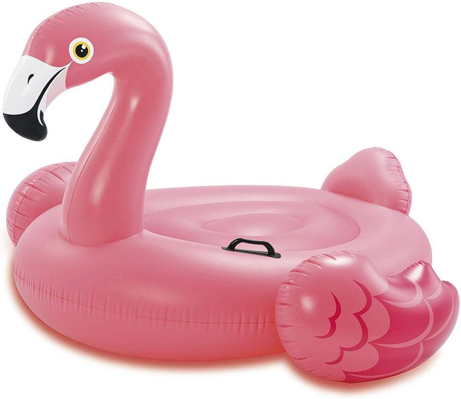 Flamingo Swimming Inflatable Float for Adults & Kids (Size: 56" x 54" x 38") by INTEX