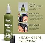 Batana Oil For Hair Growth - 100% Pure, Raw & Natural Blend With Organic Castor, Pumpkin Seed, Coconut and Rosemary Oil - Thicker, Stronger Hair Gifts For Men & Women Scalp (1 Pack) - Image 4