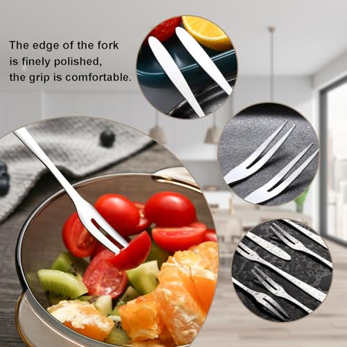 Watermelon Cutter with 5 Forks Stainless Steel Watermelon Slicer Wooden Handle Cutting Tool Fruit Cutter