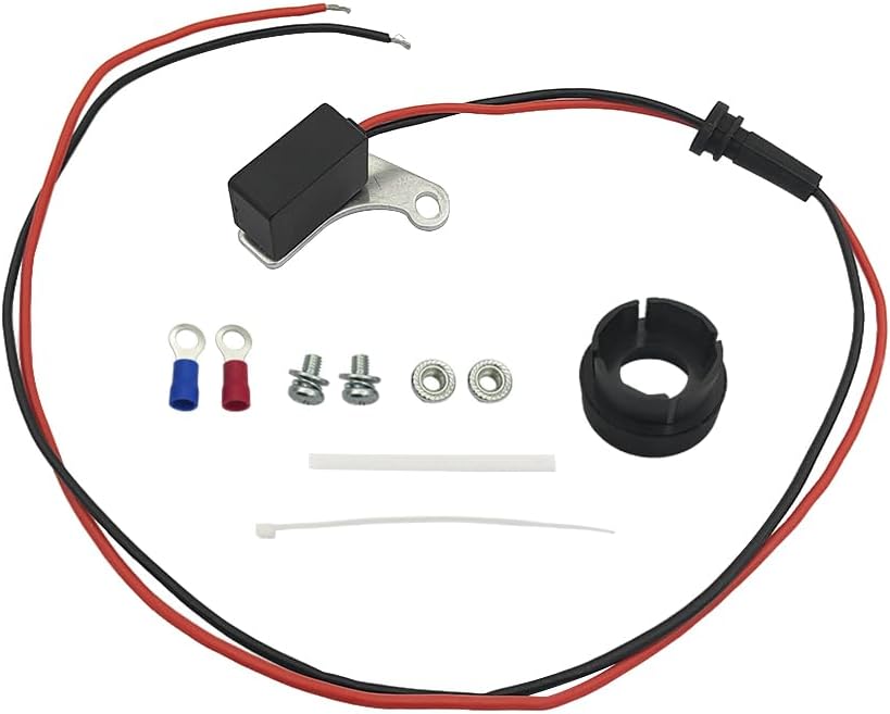 1281 Electronic Ignition Conversion Kit Compatible With Ford Mercury Lincoln 8 Cylinder V8 1957-1974, Ignitor Kits Replacement