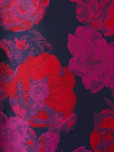 Adrianna Papell Women's Floral Jacquard High-Low Dress3