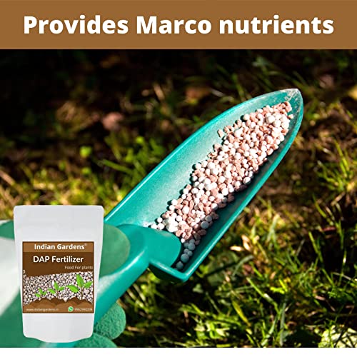 Image of Indian Gardens Dap Fertilizer for Plants | Plant Nutrient and Plant Food | All Plants | Gardening - 0.5 Kg