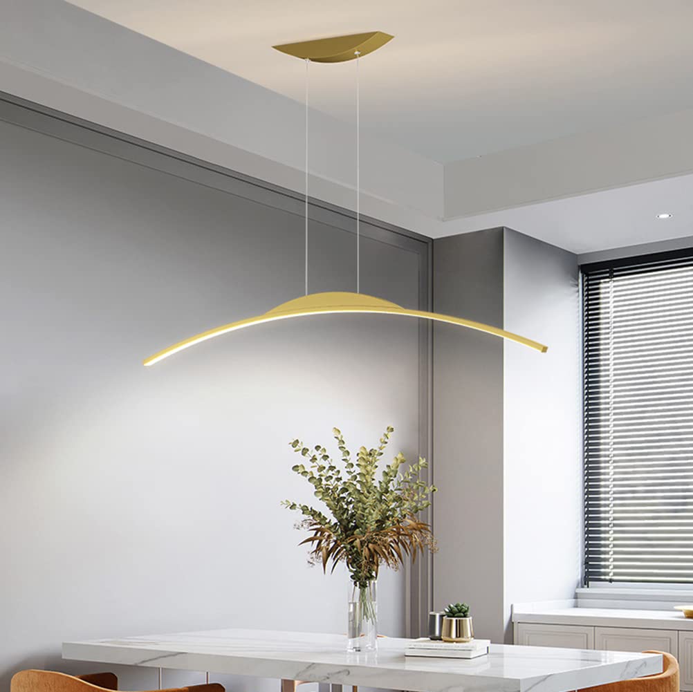Eetkamerlampen, led-hanglamp, eetkamerlamp, woonkamer, hanglamp, dimbaar, landelijke plafondverlichting, modern, in hoogte verstelbaar, slaapkamer, kantoor, badkamer, keuken, kroonluchter (L80 cm