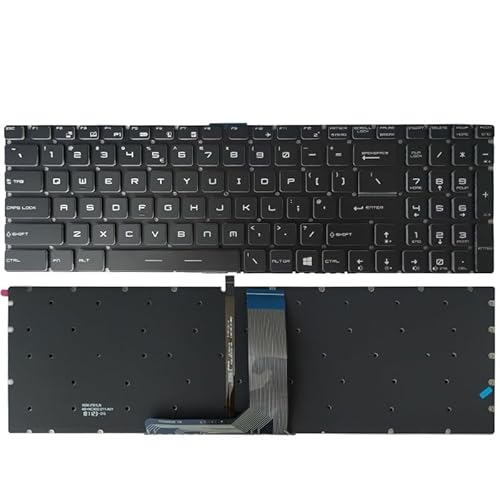 MSI GE63 GE73 GE63VR GE73VR GS63 GS63VR 6RF 7RF MS-16K2 MS-179B MS-17A1 MS-17C1pVA/č/p/XyCm[gp\RL[{[h(UK white backlit)