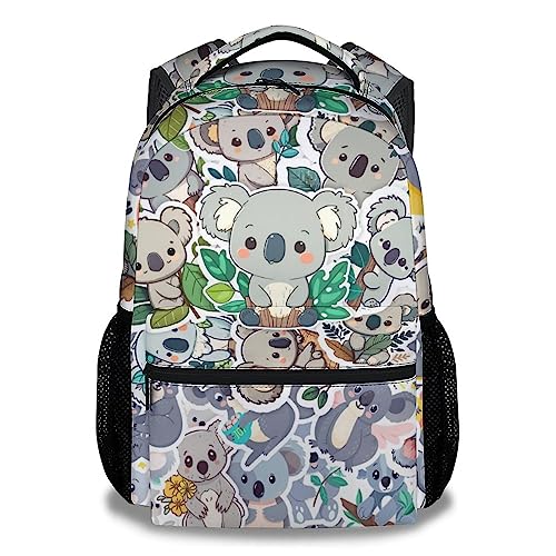 Mercuryelf Koala School Backpack for Girls & Boys, Kids Kindergarten Student Bookbag School Bags with Chest Strap