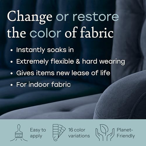 Image of Fabricoat Fabric Paint & Upholstery Dye, Olive, Flexible Finish