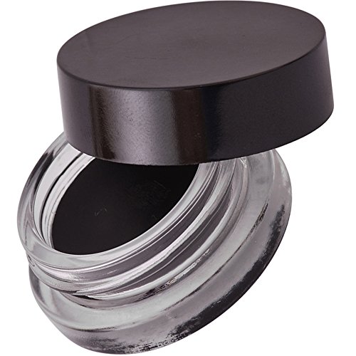 Black Gel Eyeliner Liner Makeup Cream Smudge Pot For the Best Blackest Long Lasting Cat Drama Proof Look That's Natural Organic Hypoallergenic