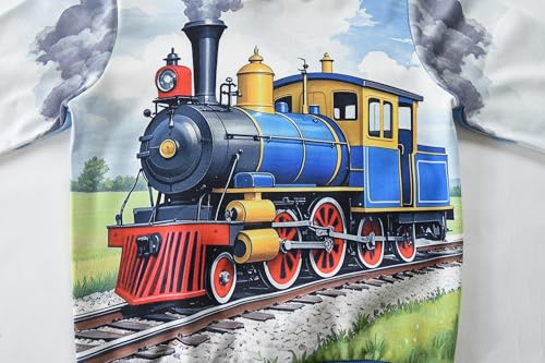 DDSOL Toddler Boy Hoodie Shirt Long Sleeve 3D Graphic Monster Truck Tops Active Sweatshirt 4-10 Years4