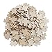 100x Pezzi Vuoti In Legno Per Fare Doodle Pittura Puzzle Puzzle Artigianale Per Bambini