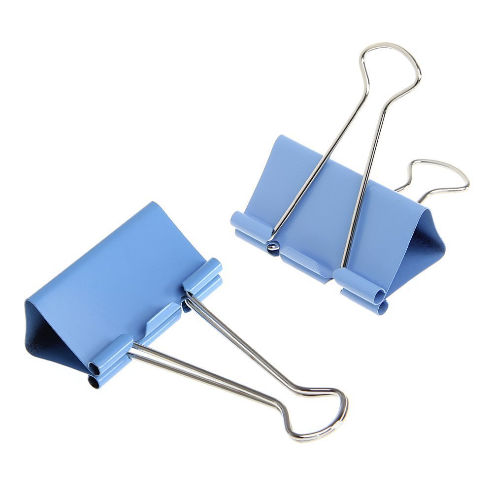 Mini Graffette Metalliche 15 Mm - Nichelate, Per Segnalibri E Documenti, Confezione Da 50 - Foto 10