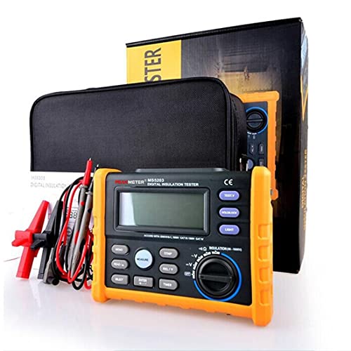 Image of MS5203 High Voltage Digital Insulation Resistance Tester with DCV and ACV Detection,1000 Volt and 10G Ohm Detection