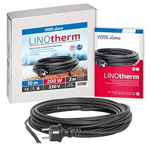 Voss LiNOtherm Frostschutz Heizkabel 10m Dachrinne