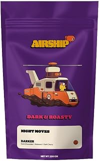 Night Moves - Roasted by Airship Coffee - Whole Bean Coffee - 12 Ounce Bag