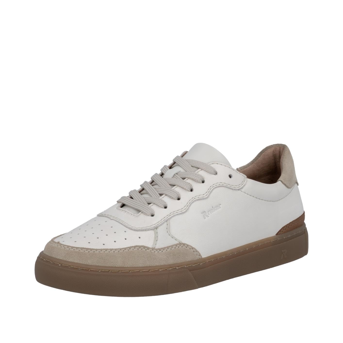 Rieker U0710, Men's Low Trainers, White, 43 EU