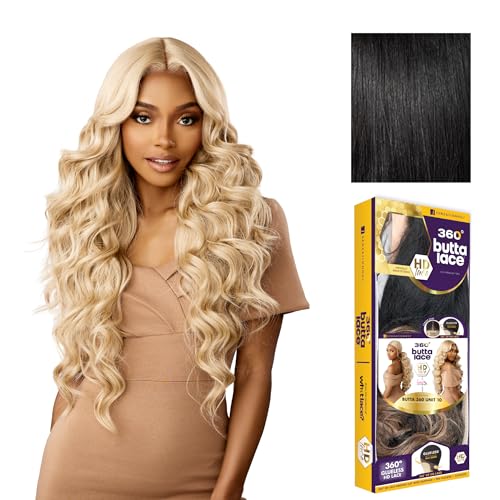 Sensationnel Butta 360 LaceWig-Unit 10, 1 JETBLACK