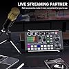 F998 Podcast Equipment Bundle, Audio Interface & BM800 Condenser Microphone with Tripod Stand, Professional Recording Studio Package for Live Streaming, Broadcast, Rec F998 + BM800 Mic Cantilever Set #3