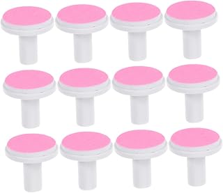Nail File Pads Pink 12 Pcs Adults for Electric Nail Trimmer